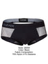 Clever 26059 Tanatos Briefs in Bold Black Color Black