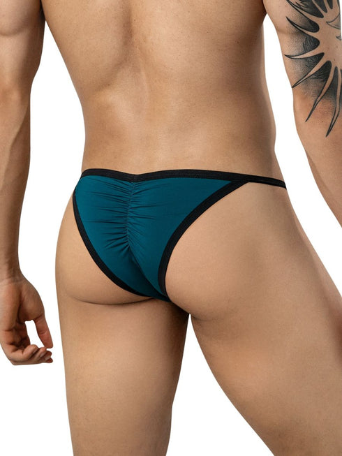Clever Moda 26158 Men's Underwear Boreas Briefs Color Petrol Blue