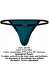 Clever Moda 26158 Men's Underwear Boreas Briefs Color Petrol Blue