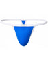 Clever Moda 26160 Men's Underwear Boreas Thongs Minimalist Style Color Turquoise