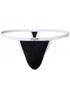 Clever Moda 26162 Men's Underwear Boreas Thongs Color Black