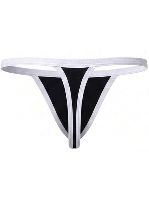 Clever Moda 26162 Men's Underwear Boreas Thongs Color Black