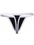 Clever Moda 26162 Men's Underwear Boreas Thongs Color Black