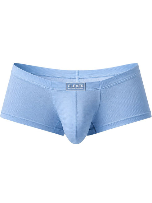 Clever Moda 26175 Men's Underwear Cronos Trunks Color Light Blue