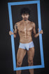 Clever Moda 26175 Men's Underwear Cronos Trunks Color Light Blue