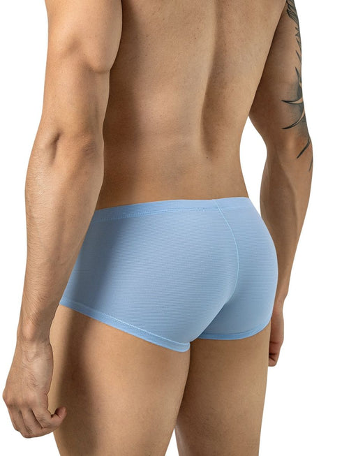 Clever Moda 26175 Men's Underwear Cronos Trunks Color Light Blue