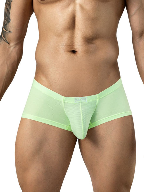 Clever Moda 26176 Men's Underwear Cronos Trunks Color Neon Green