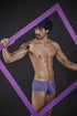 Clever Moda 26177 Men's Underwear Cronos Trunks Color Lilac