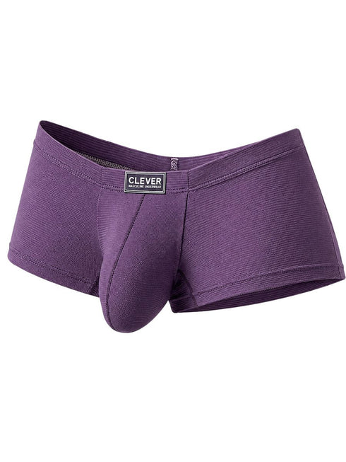 Clever Moda 26177 Men's Underwear Cronos Trunks Color Lilac
