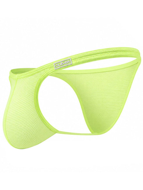 Clever Moda 26179 Men's Underwear Cronos Briefs Color Neon Green
