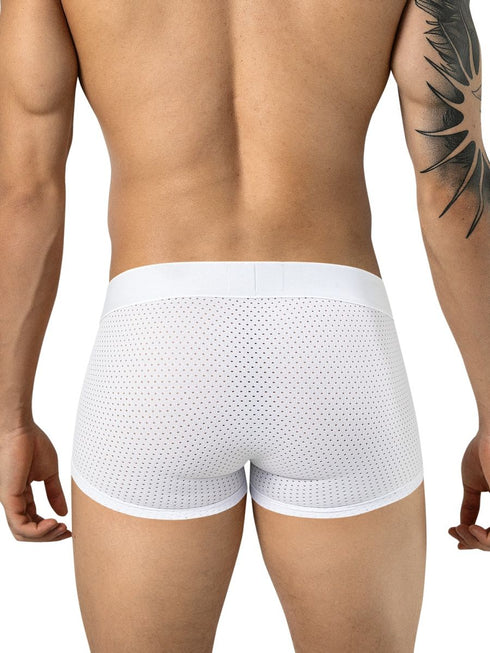 Clever Moda 26181 Men's Underwear Ulises Trunks Color White