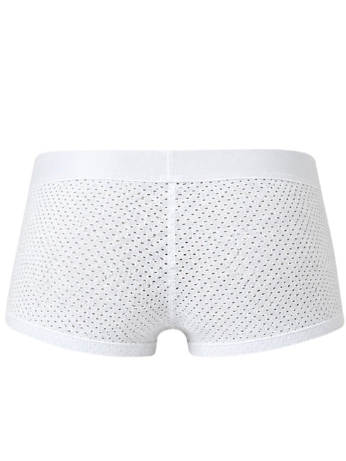 Clever Moda 26181 Men's Underwear Ulises Trunks Color White