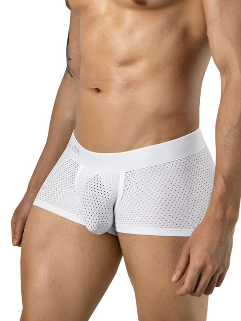 Clever Moda 26181 Men's Underwear Ulises Trunks Color White