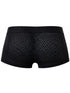 Clever Moda 26184 Men's Underwear Ulises Trunks Modern Comfort Color Black