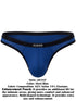 Clever Moda 26187 Men's Underwear Ulises Ergonomic Briefs Color Steel Blue