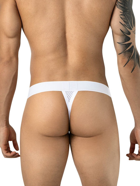 Clever Moda 26189 Men's Underwear Ulises Thongs Color White