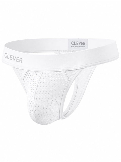 Clever Moda 26189 Men's Underwear Ulises Thongs Color White