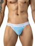 Clever Moda 26190 Men's Underwear Ulises Ergonomic Thongs Color Light Blue