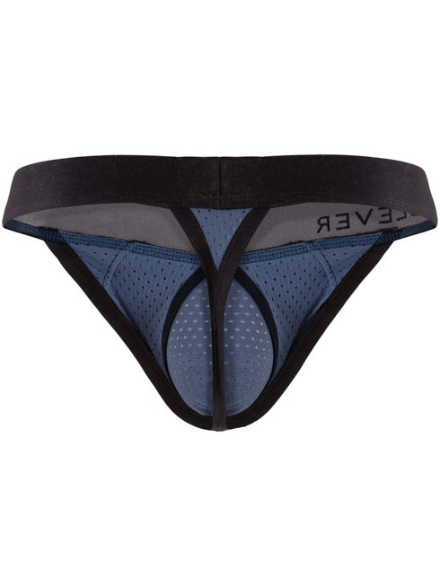 Clever Moda 26191 Men's Underwear Ulises Sleek Thongs Color Steel Blue