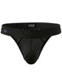 Clever Moda 26192 Men's Underwear Ulises Thongs Stylish Ergonomic Fit Color Black