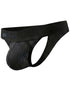 Clever Moda 26192 Men's Underwear Ulises Thongs Stylish Ergonomic Fit Color Black