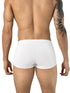 Clever 26207 Men's Underwear Mompox Trunks Sleek Ergonomic Fit Color White