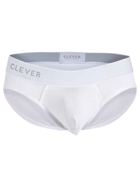 Clever 26209 Men's Underwear Salento Briefs for Everyday Comfort and Support Color White