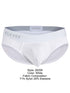 Clever 26209 Men's Underwear Salento Briefs for Everyday Comfort and Support Color White