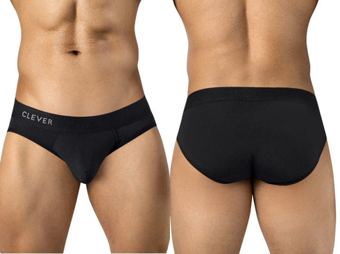 Clever 26210 Men's Underwear Salento Ergonomic Supportive Briefs Color Black