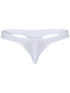Clever 26211 Men's Underwear Murillo Thongs Sleek Minimalist Fit Color White