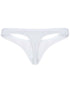 Clever 26211 Men's Underwear Murillo Thongs Sleek Minimalist Fit Color White