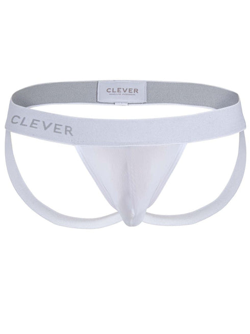 Clever 26213 Men's Underwear Giron Athletic Support Jockstrap Color White
