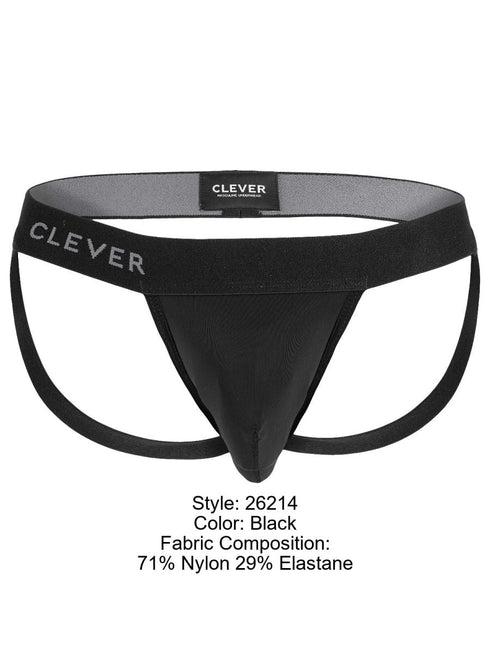 Clever 26214 Men's Underwear Giron Jockstrap Color Black