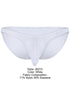 Clever 26215 Men's Underwear Cocuy Sleek Low Rise Briefs Color White