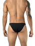 Clever 26216 Men's Underwear Cocuy Minimalist Low Rise Briefs Color Black