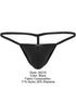 Clever 26218 Men's Underwear Filandia Minimalist Micro Thongs Color Black