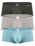 Clever 26226 Men's Underwear 3PK Australian Latin Trunks Color Multi-colored