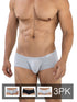 Clever 26227 Men's Underwear 3-Pack Australian Latin Trunks Color Multi-colored