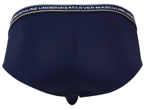 Clever 519969 3PK Australian Latin Briefs Color Blue-Petrol-Green