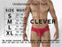 Clever Moda 26181 Men's Underwear Ulises Trunks Color White