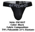 ErgoWear EW1687 MAX FLOW G-String Color Black
