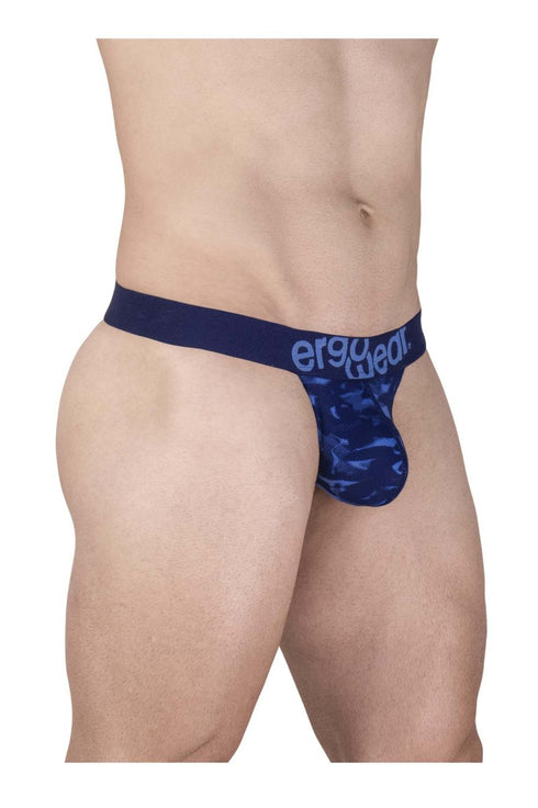 ErgoWear EW1718 MAX SE CAMO G-String Color Blue