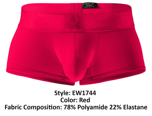 ErgoWear EW1744 MAX BOLD Trunks Color Red