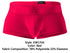 ErgoWear EW1744 MAX BOLD Trunks Color Red