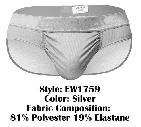 ErgoWear EW1759 FEEL SE Briefs Color Silver