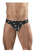 ErgoWear EW1763 FEEL SW Swim Briefs Color Black-White
