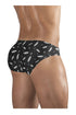 ErgoWear EW1763 FEEL SW Swim Briefs Color Black-White