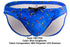 ErgoWear EW1764 FEEL SW Swim Briefs Color Blue-Sunglasses