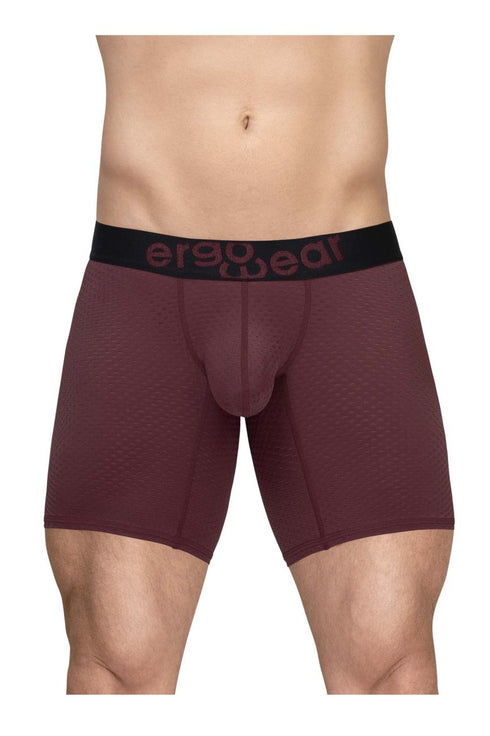 ErgoWear EW1796 MAX FLOW Boxer Briefs Color Burgundy