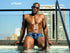 ErgoWear EW1825 FEEL SW Swim Trunks Color Dark Blue-Palms
